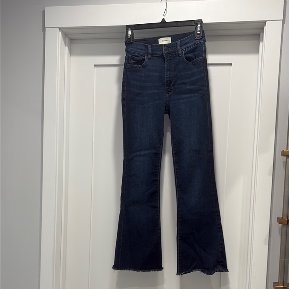 DL1961 Blue Boot Cut Jeans High-Rise Flare